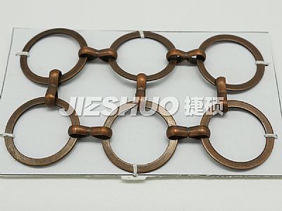 金屬環(huán)裝飾簾